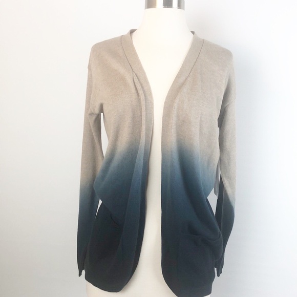 ombre cardigan sweater